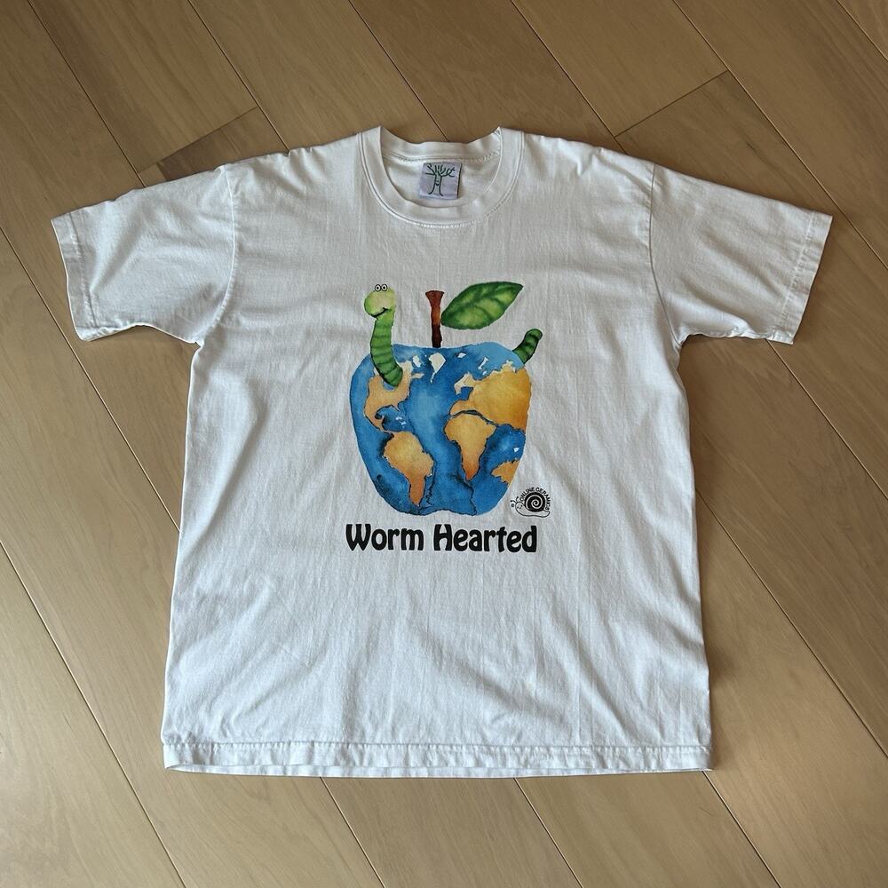 Online Ceramics Worm Hearted Tee Short Sleeve Size Large